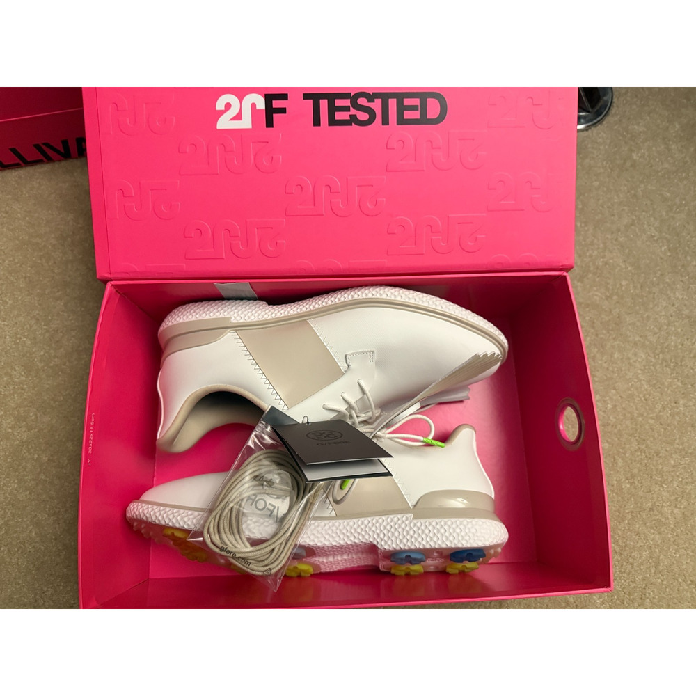 G Fore Gallivan2r Side Stripe Kiltie Golf Shoes - Women's Size 9.5 - GLF000037